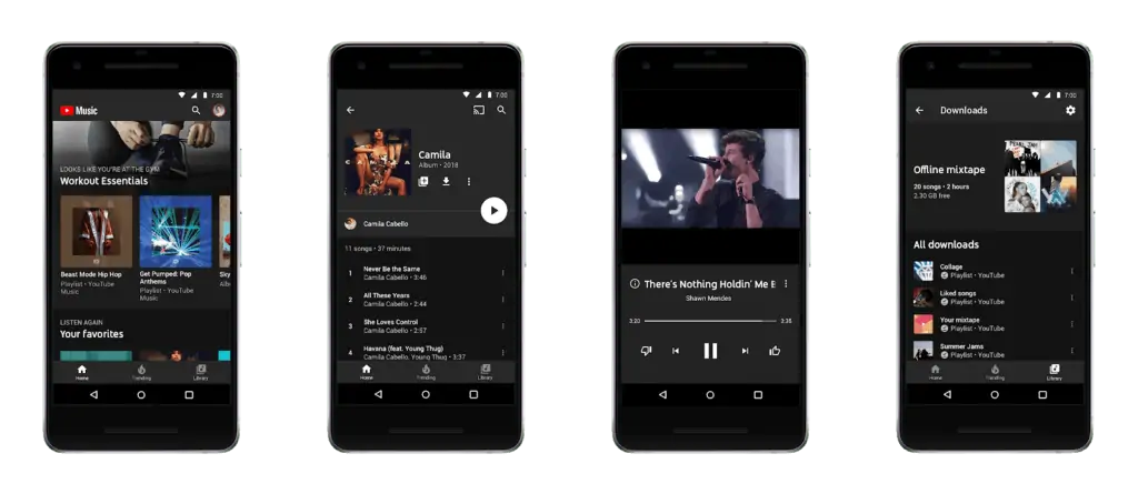 YouTube Music Android App