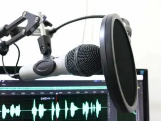 Podcast microphone