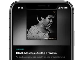 Tidal MQA on iOS