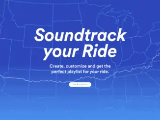 Soundtrack your ride homepage