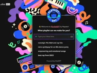 Napster creates ChatGPT powered playlists